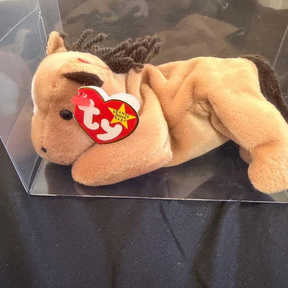 TY Fine Mane “Derby” Beanie Baby RARE